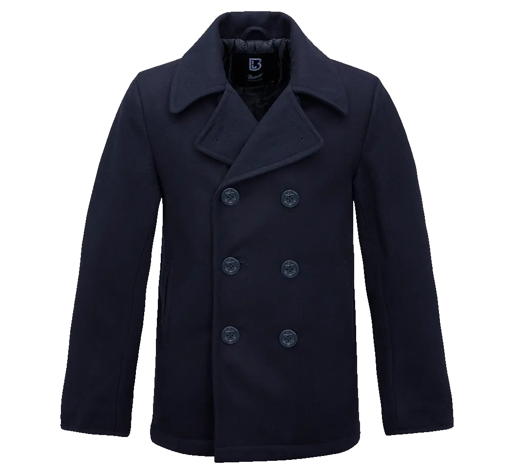 

Куртка Brandit Pea Coat Jacket, темно-синий