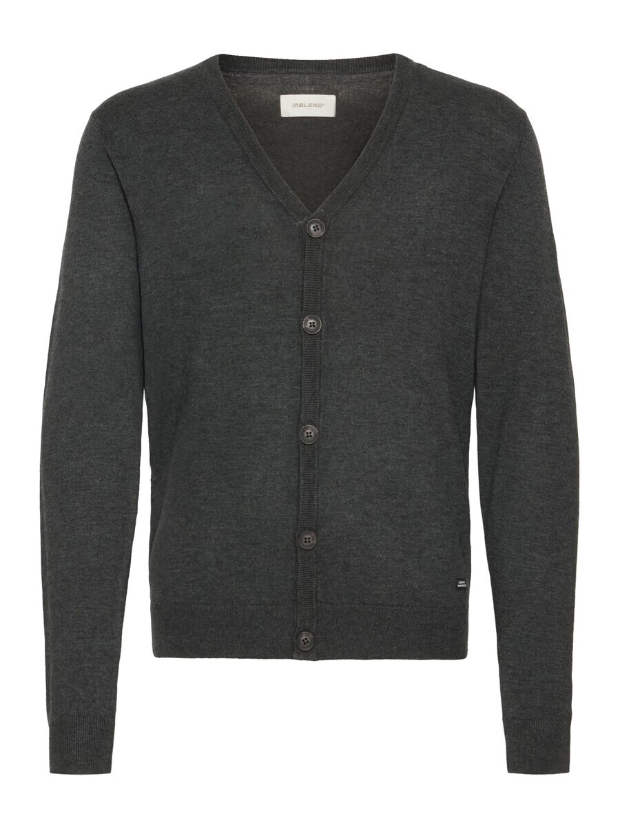 

Вязаный кардиган BLEND Knit Cardigan Webte, пятнистый серый