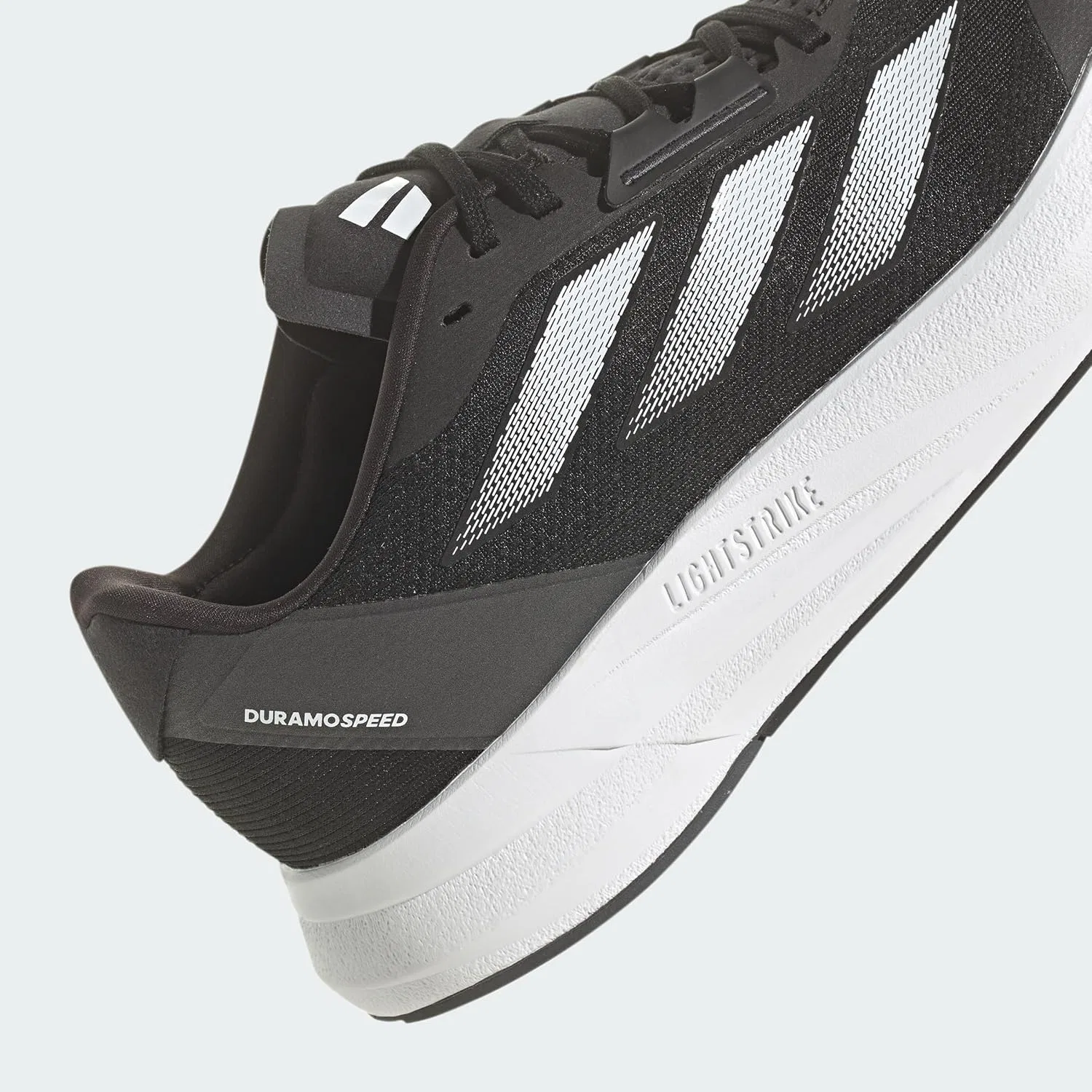 Мужские кроссовки для бега Adidas Duramo Speed, Core Black Cloud White Carbon — фото 4