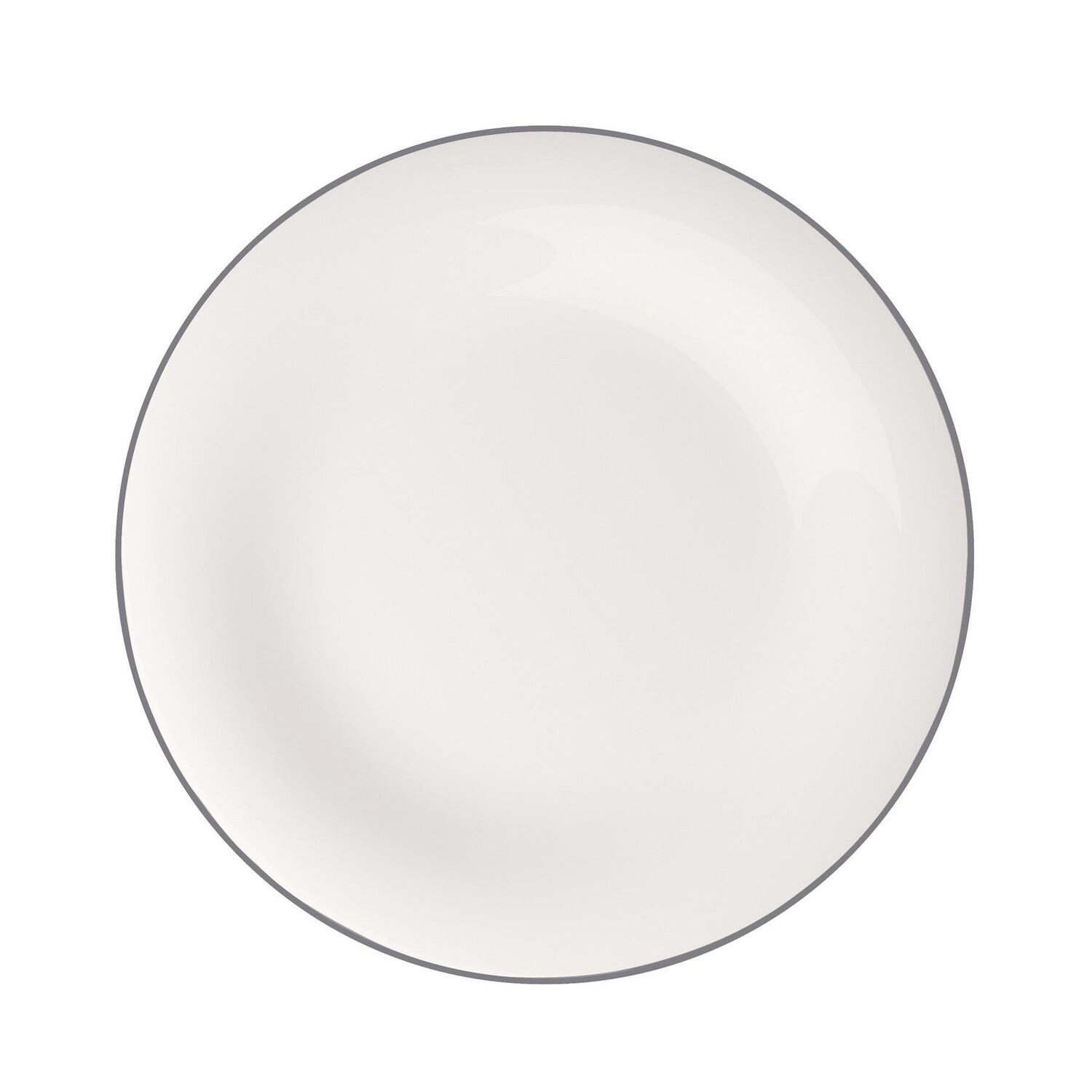

Тарелка Villeroy & Boch, 21,5 см, серый/белый
