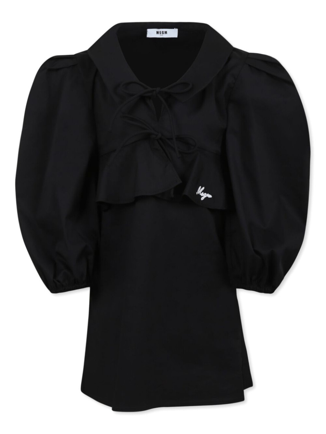 

MSGM Kids многослойное платье, черный