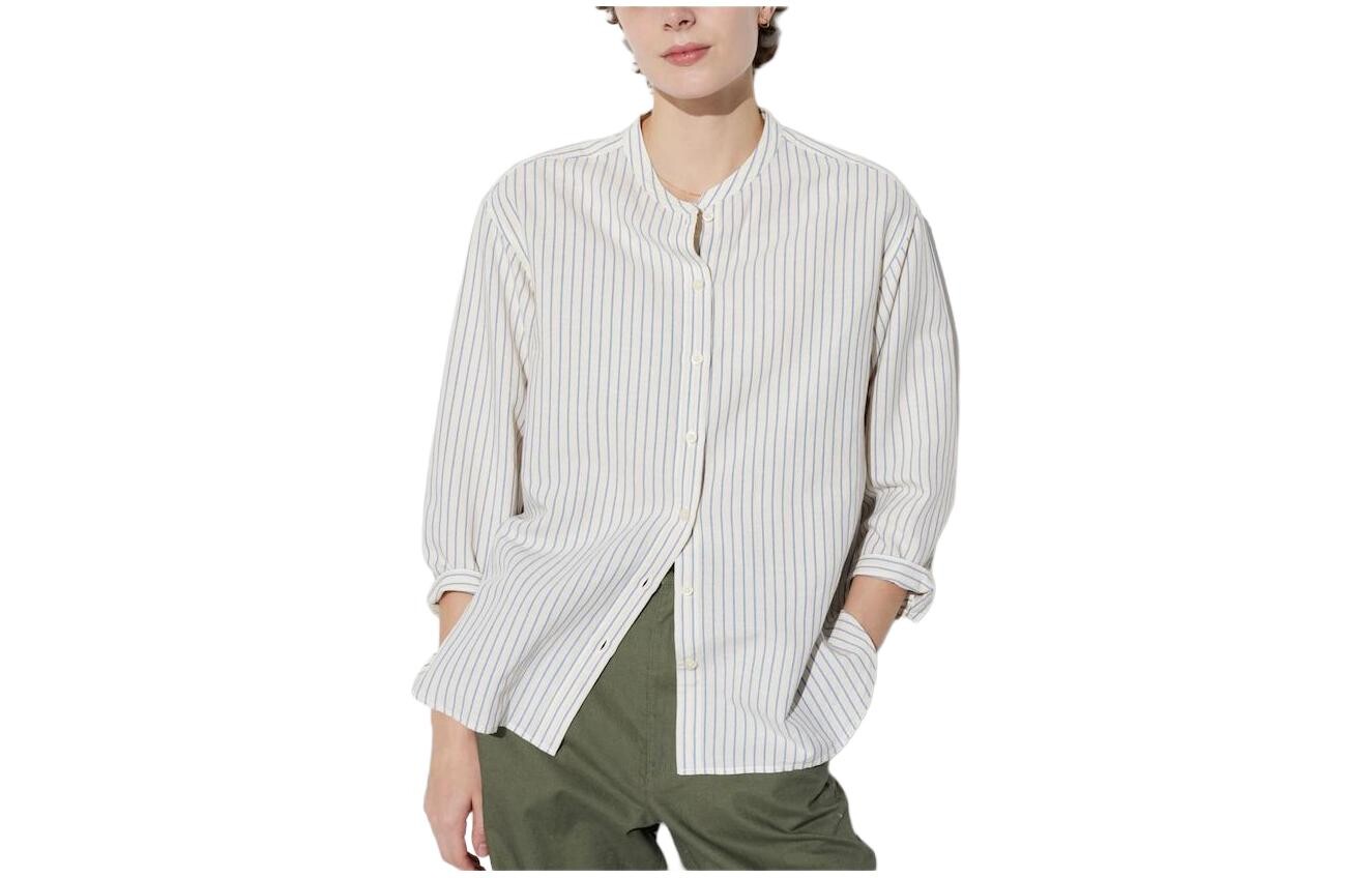 

Рубашка женская молочно-белая Uniqlo