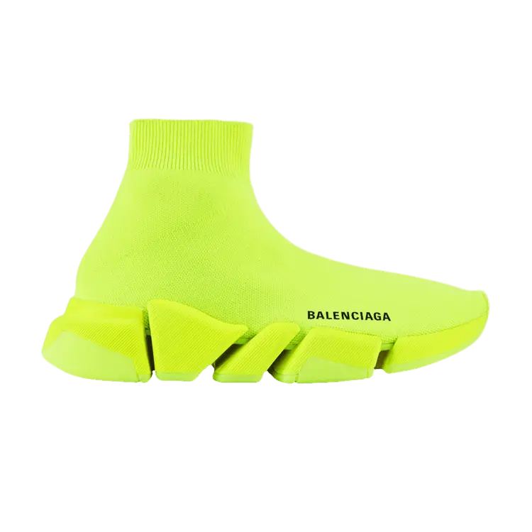 

Кроссовки Balenciaga Wmns Speed 2 Trainer Knit Fluo Yellow, желтый