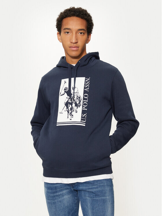 

Толстовка обычного кроя U.S. Polo Assn., синий