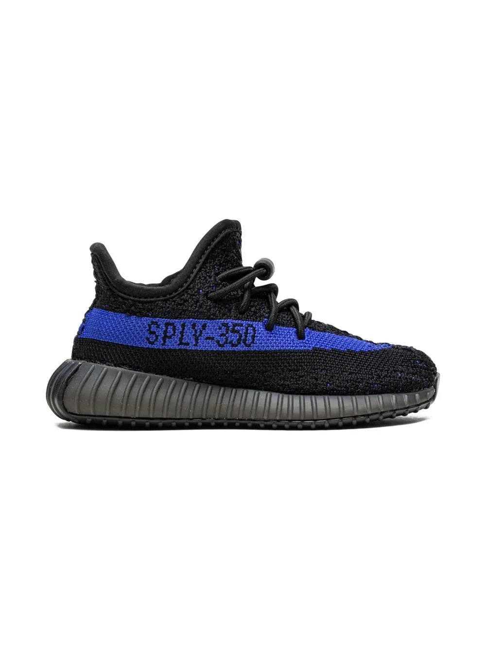 Кроссовки Yeezy Boost 350 V2 Dazzling Blue Adidas Yeezy Kids, черный — фото 2