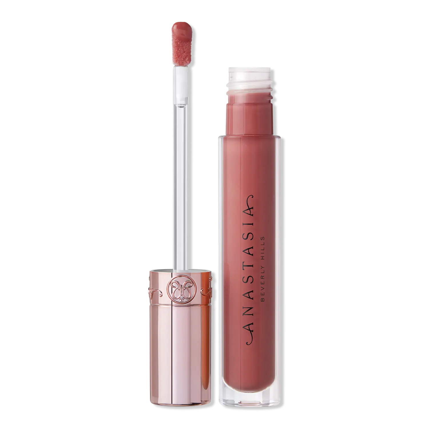 

Универсальный сияющий тонирующий блеск для губ Anastasia Beverly Hills, Tan Rose (Neutral rosy pink)