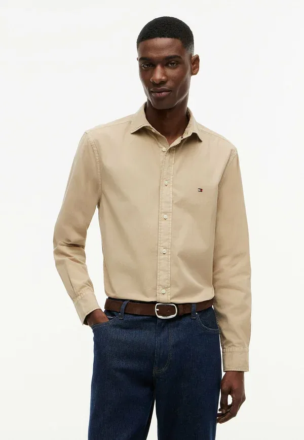 Рубашка Tommy Hilfiger, сандаловый
