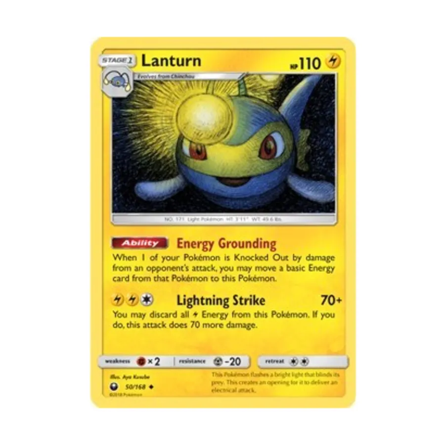 

CCG Лантурн (U) #50, Pokemon - SM - Celestial Storm - Singles