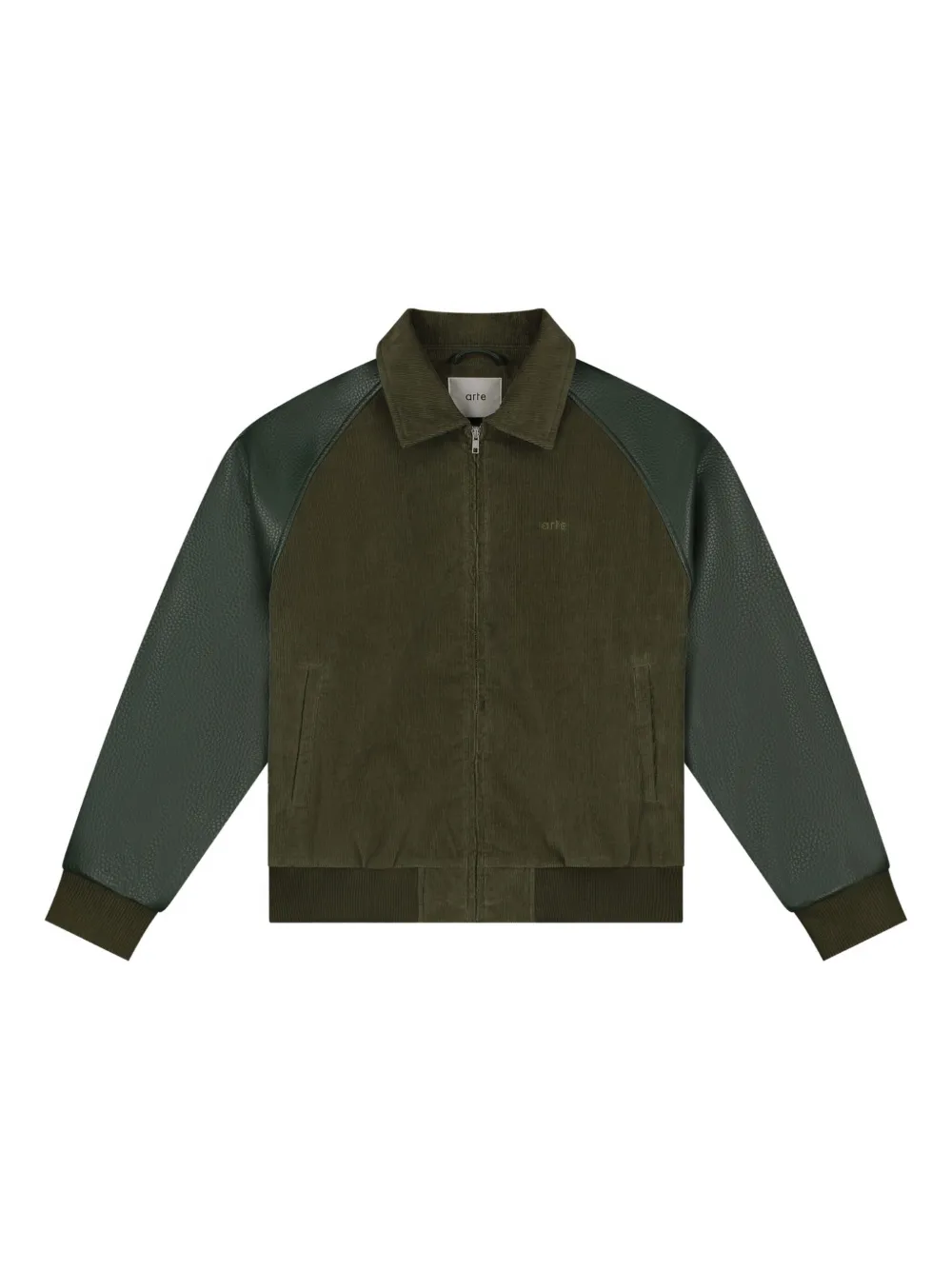 

Вельветовый бомбер Arte Antwerp, зеленый