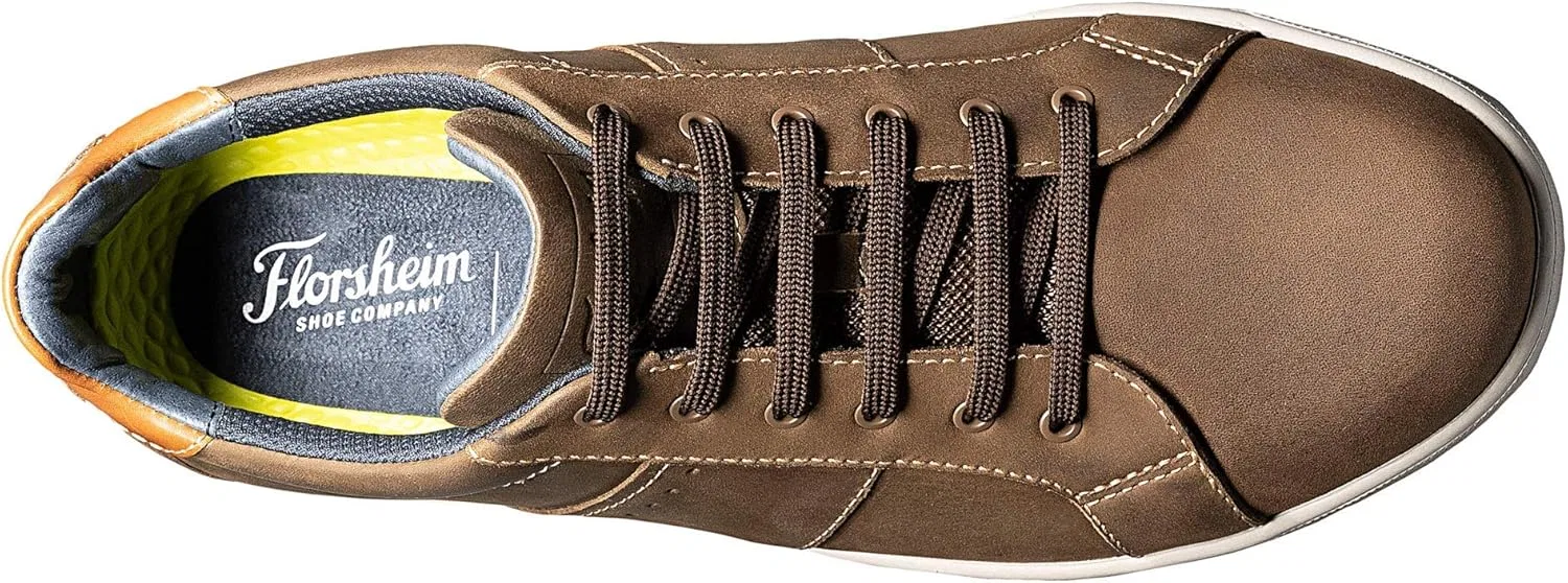 Мужские кроссовки Florsheim с перекрестным шнурком на мыске, Mushroom — фото 2