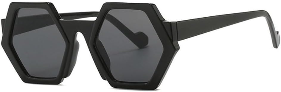 

Модные солнцезащитные очки в стиле панк Polygon для женщин, солнцезащитные очки для мужчин, очки для активного отдыха с защитой от УФ-излучения UV400, женские очки generic, Black-black