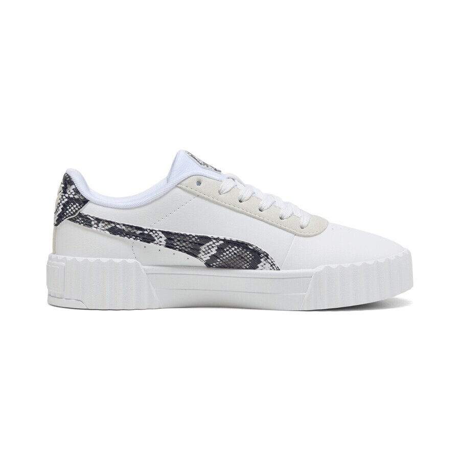 Повседневные кроссовки PUMA Sneakers Carina 3.0 Snake Chic, белый — фото 4