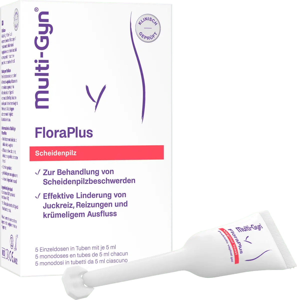 

FloraPlus 5 аппликаторов (5х5 мл) 250мл Multi-Gyn