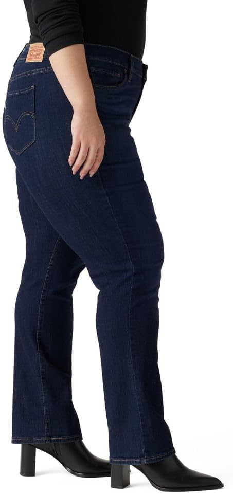 Женские классические прямые джинсы Levi's (большие размеры), Cobalt Haze — фото 2