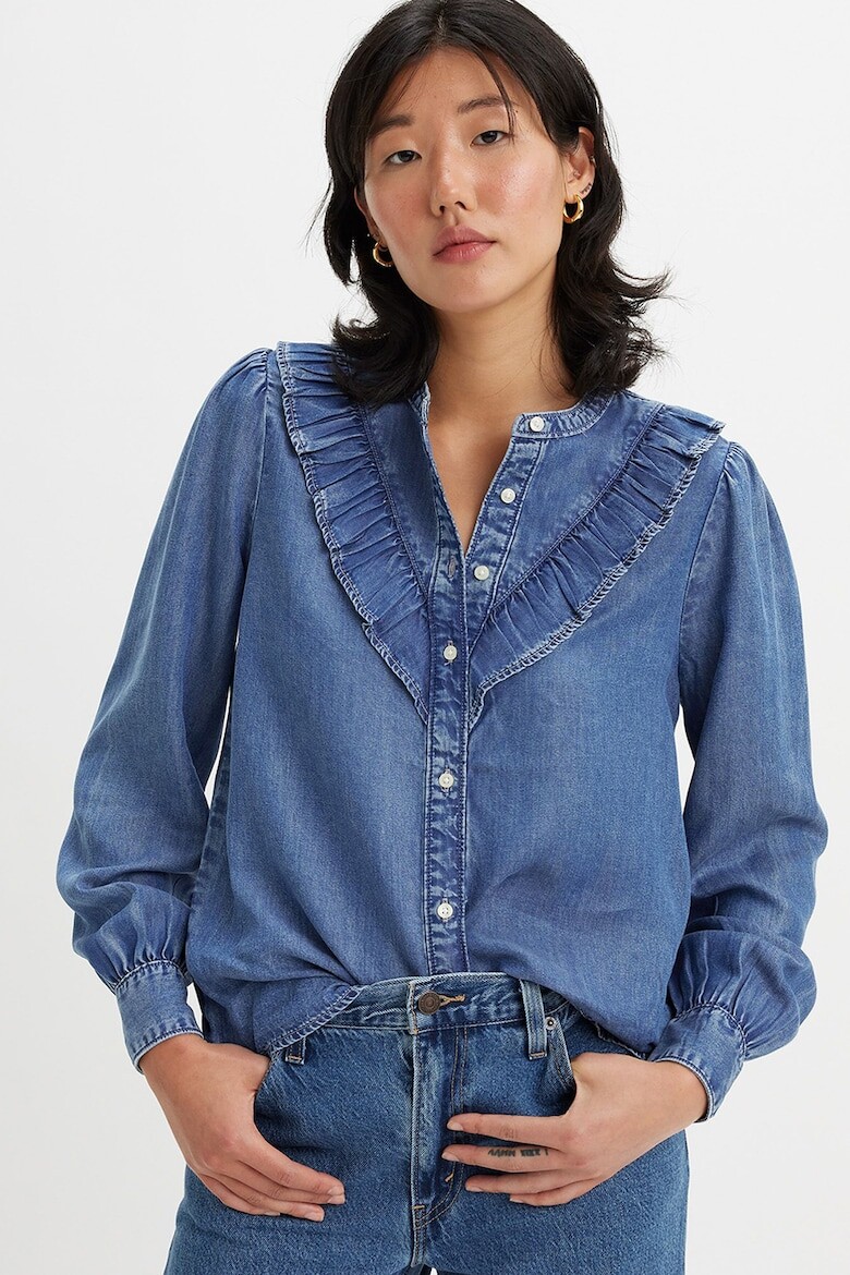 

Джинсовая рубашка Carinna со складками Levi'S, синий