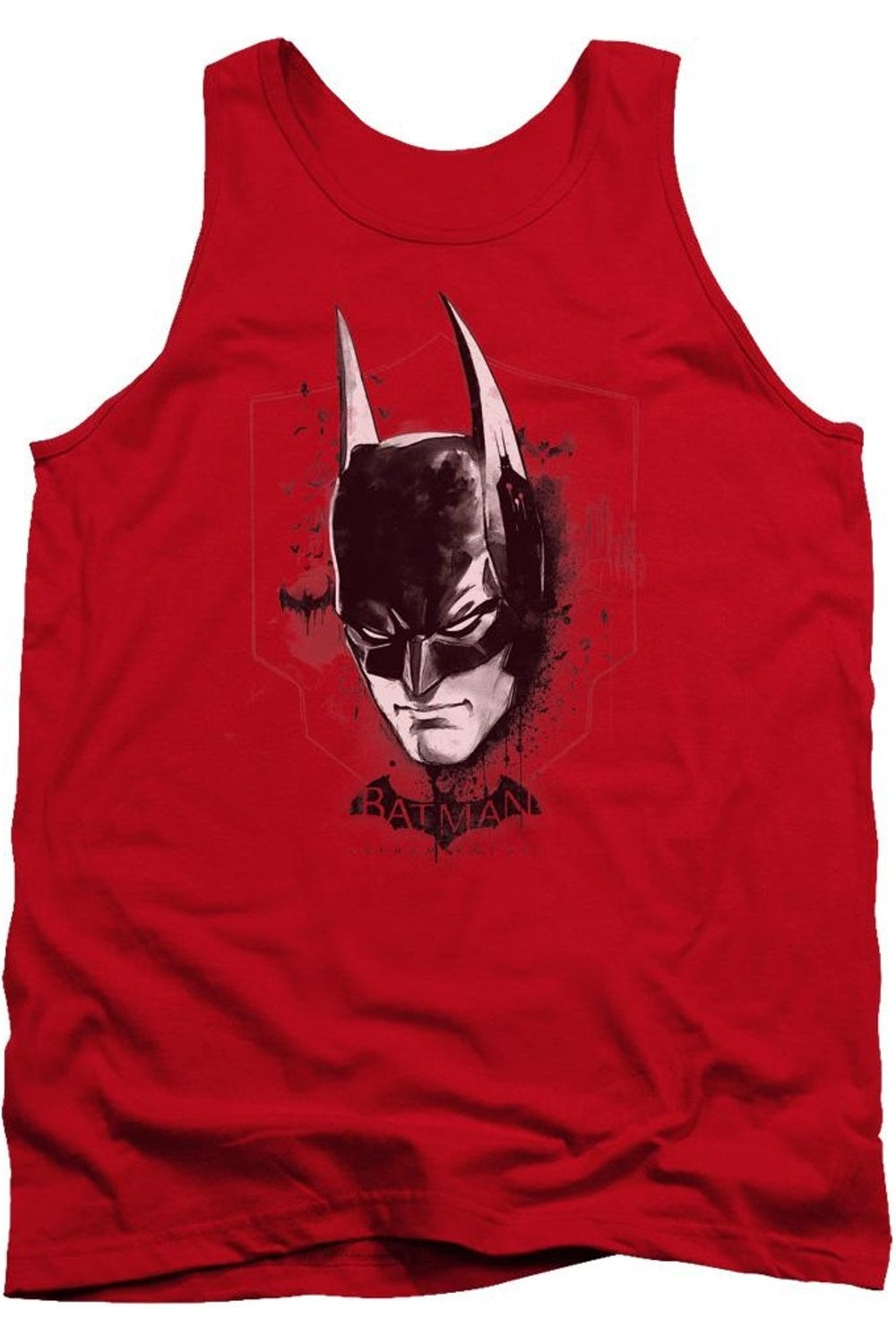 

Batman Arkham Knight Ak Head взрослый майка Gildan, красный