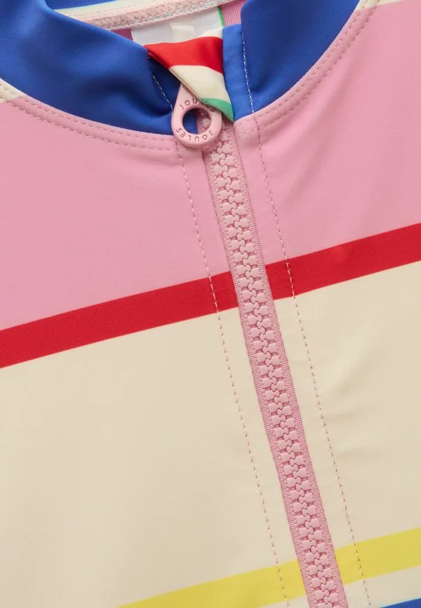 Купальник стандартного кроя с длинными рукавами Joules, Multi Striped — фото 2