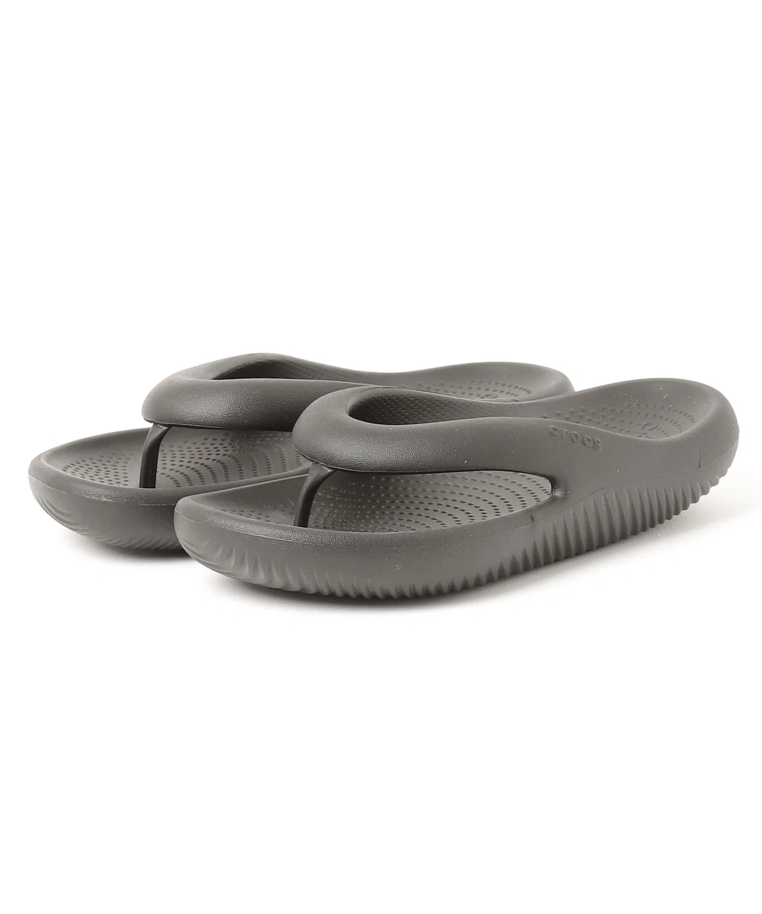 Мужские шлёпанцы Crocs Mellow Recovery Flip чёрные
