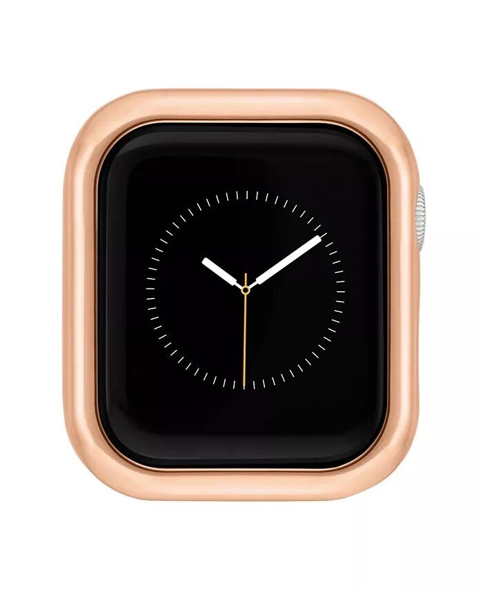 

Женский защитный чехол из сплава розового золота, предназначенный для Apple Watch диаметром 44 мм Anne Klein