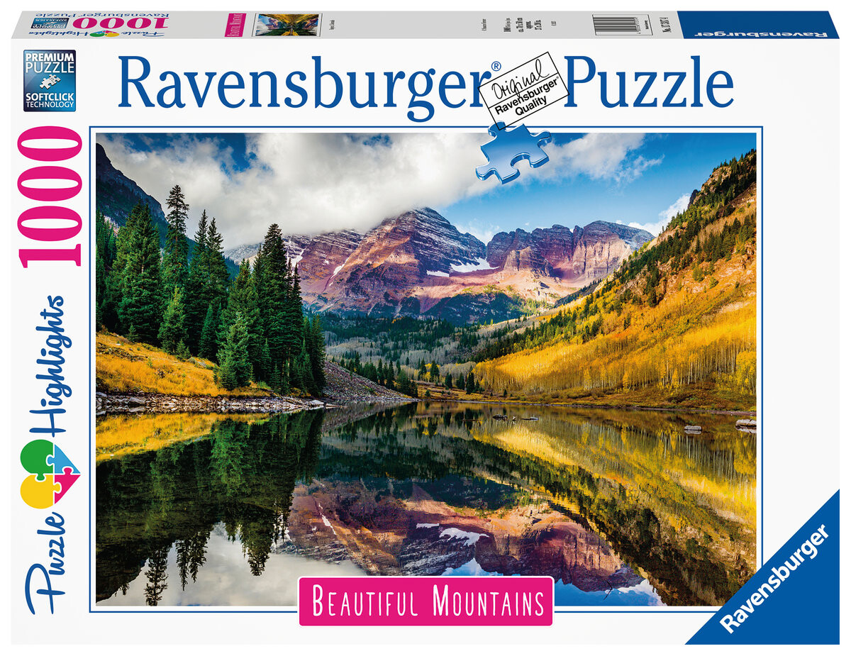 

Пазл Ravensburger, Highlights, Аспен, Колорадо, 1000 шт.