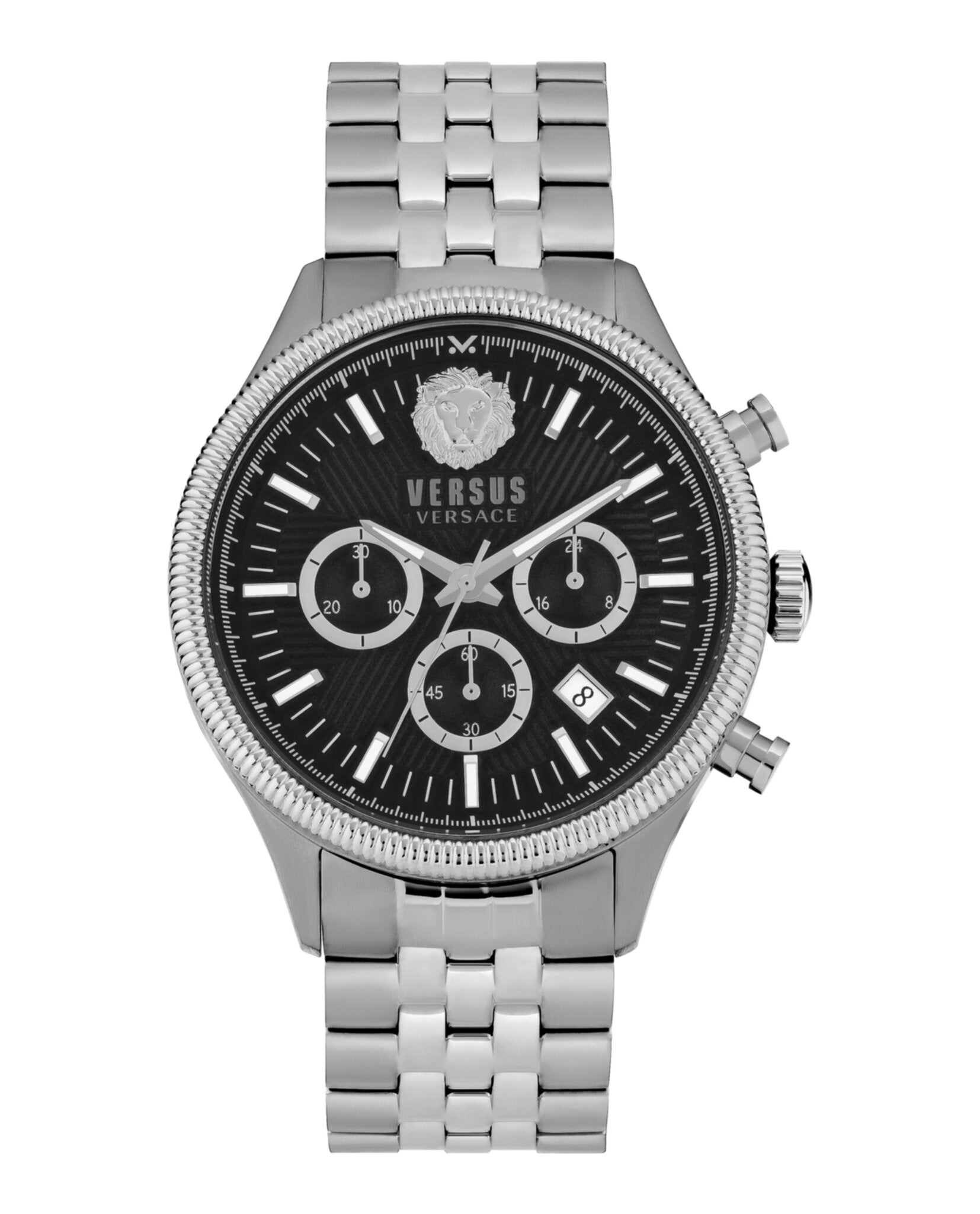 

Часы Colonne Chronograph Versus Versace, цвет silver/stainless steel/blue