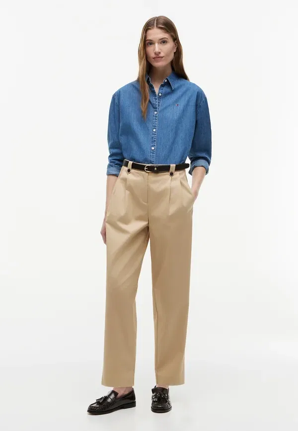 Рубашка Tommy Hilfiger, mid blue wash, голубой — фото 2
