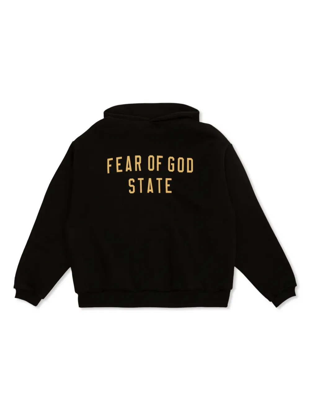 Флисовая толстовка Fear Of God Essentials Kids, черный