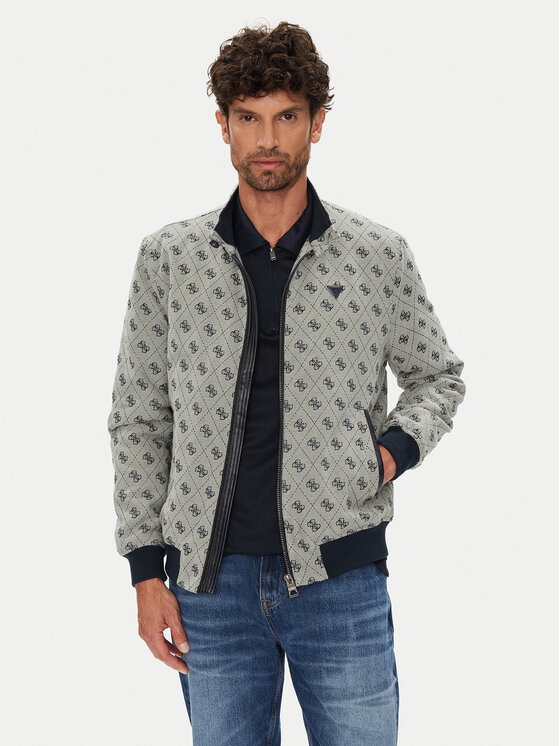 

Бомбер regular fit M5YL04 WGUE0 Guess, синий