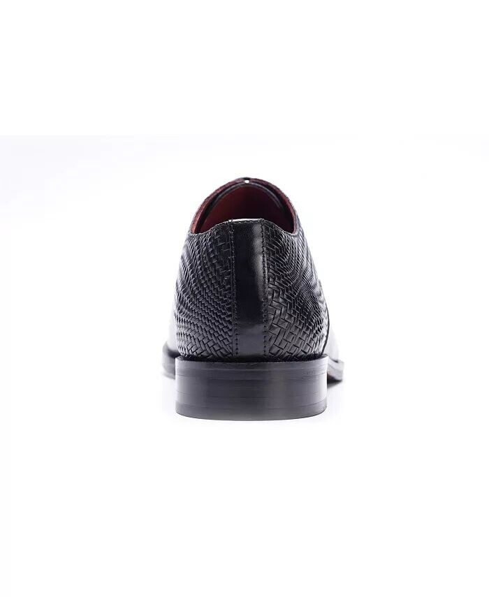 Мужские туфли-оксфорды Arlo Cap Toe Carlos by Carlos Santana, черный — фото 4