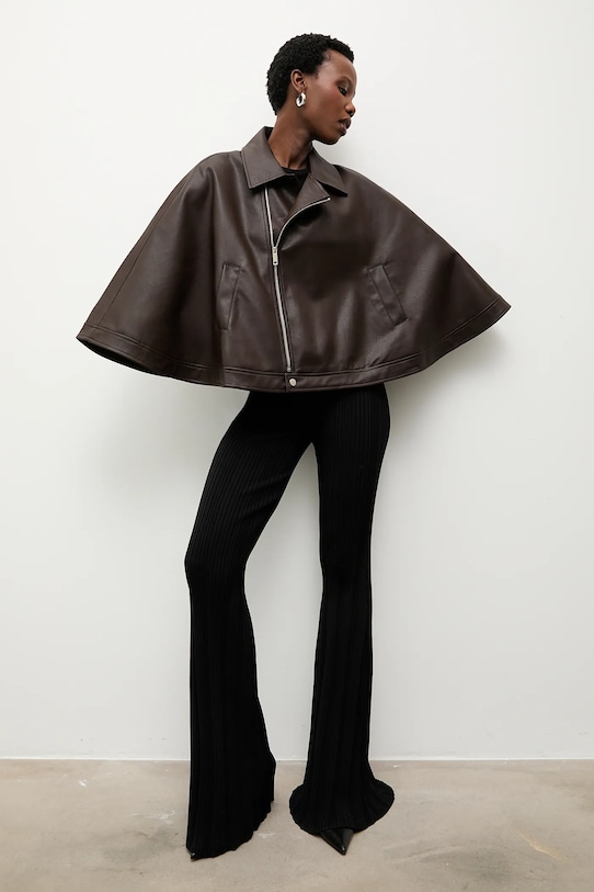 

Пончо Answear.LAB, коричневый