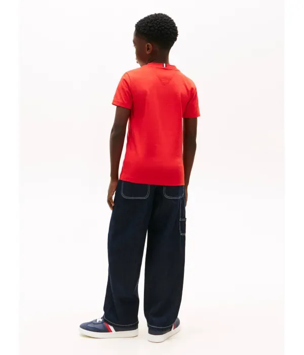 Футболка regular fit Tommy Hilfiger, красный — фото 3