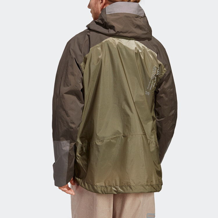 TERREX X And Wander Outdoor Jacket Men Dark Oliver Adidas, цвет Dark Oliver — фото 3