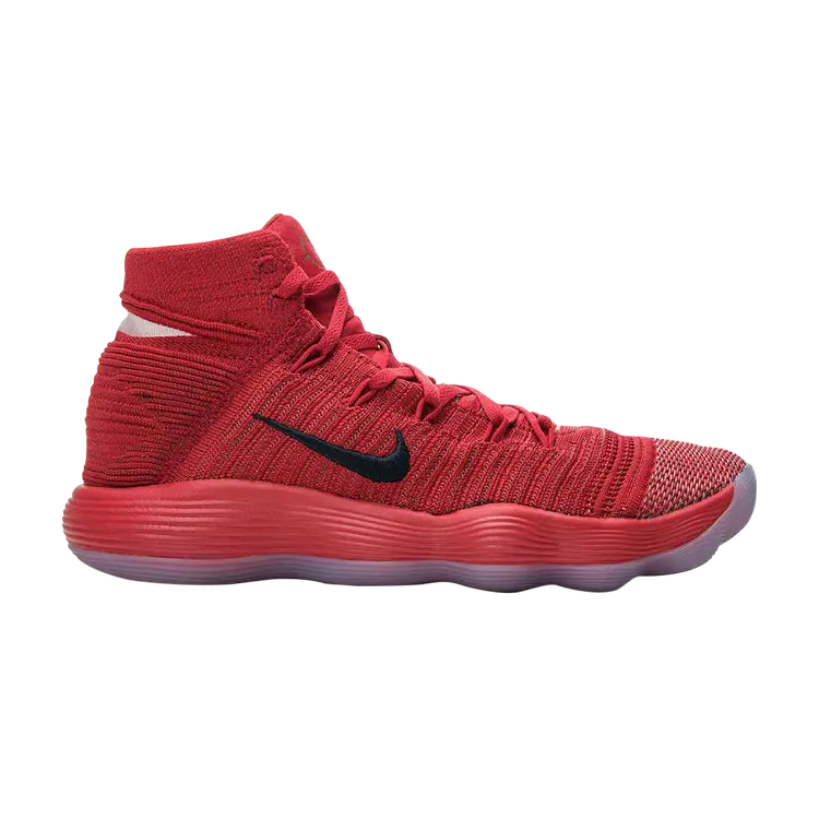 

Кроссовки Nike React Hyperdunk 2017 Flyknit 'University Red', красный