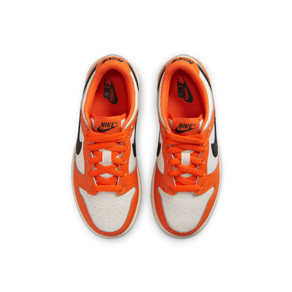 Кроссовки dunk low 'sail safety orange black' Nike, мультиколор — фото 4