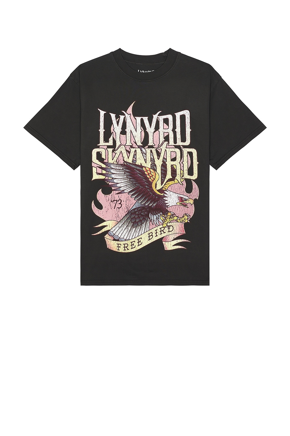 

Футболка Lynyrd Skynyrd Free Bird с прямым кроем Philcos, Black Pigment