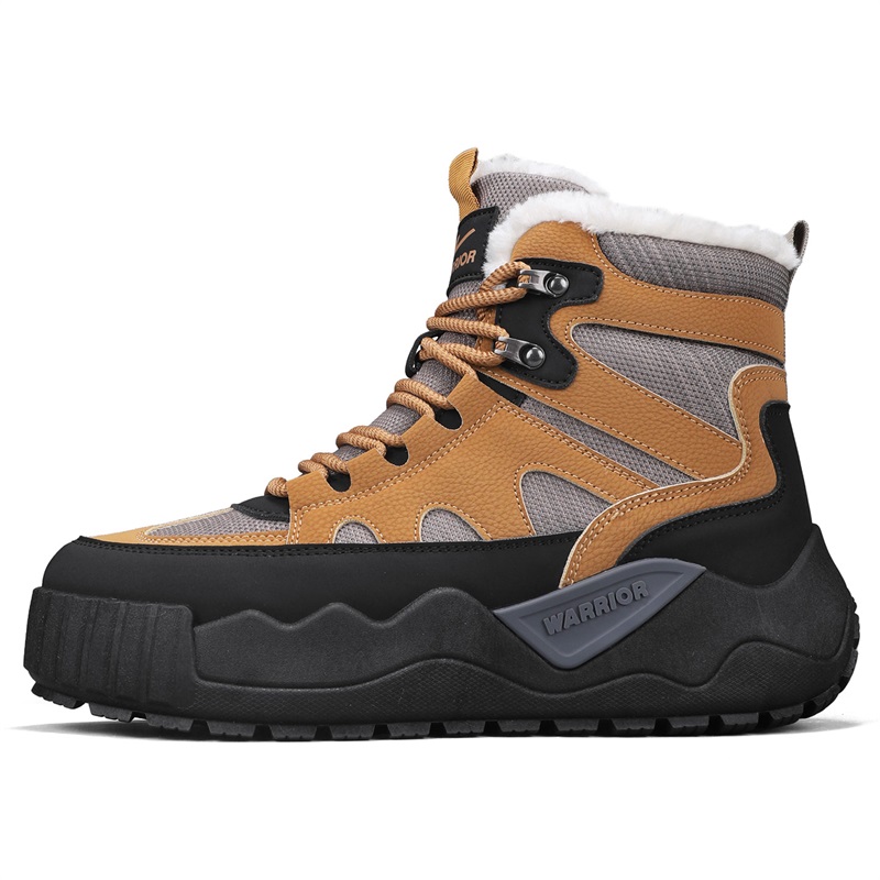 

WARRIOR Зимние ботинки мужские Earth Yellow/Light Green/Black