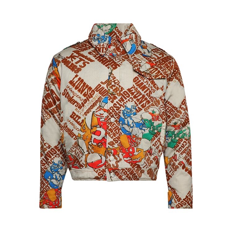 

Куртка ERL Printed Padded Jacket, разноцветный