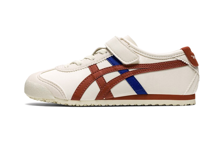 

MEXICO 66 Kids Lifestyle Shoes PS Low-top Белый/коричневый/синий Onitsuka Tiger