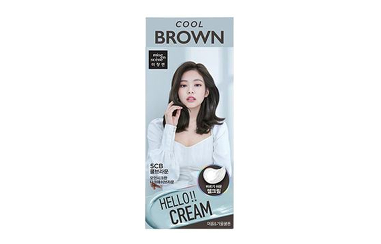 

Средства для окрашивания волос Mise en Scene, коричневый