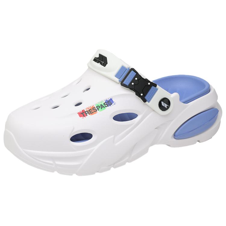 

TRESPASS Клоги мужские бело-голубые, цвет White Blue