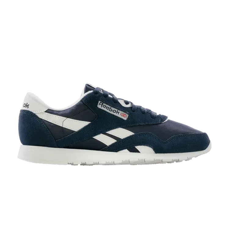 

Кроссовки Reebok Classic Nylon 'Collegiate Navy', синий