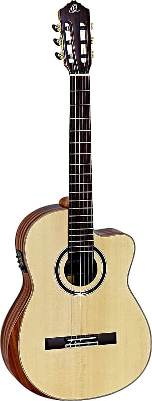 

Акустическая гитара Ortega Striped Suite CE - Solid Alaskan Spruce Top, AAA Striped Ebony Back/Sides