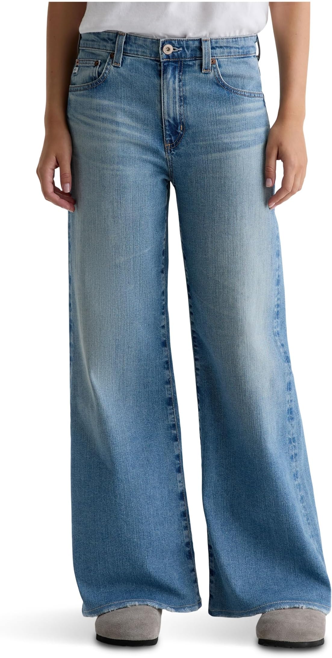 

Джинсы AG Jeans Women's Saige Mid Rise Wide Leg, Western Front