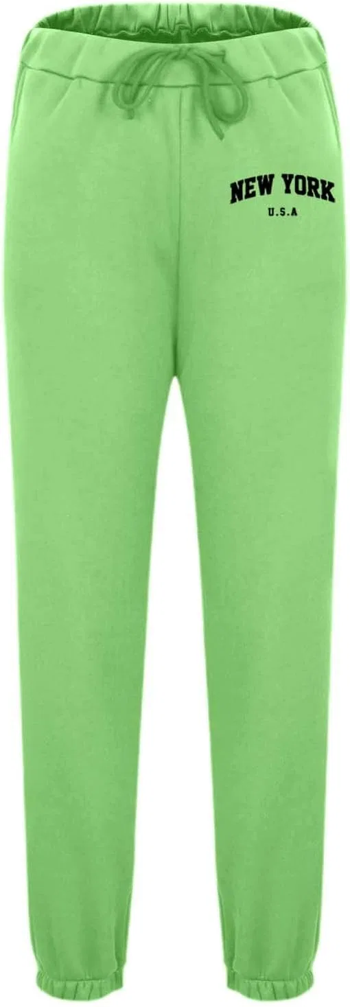 Спортивный костюм с принтом, Men's Track Suits, 2 предмета, New York-green — фото 4