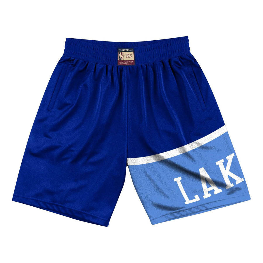 

Спортивные шорты Mitchell & Ness Los Angeles Lakers 1959-60 Team Heritage Shorts 'Navy Blue', темно-синий