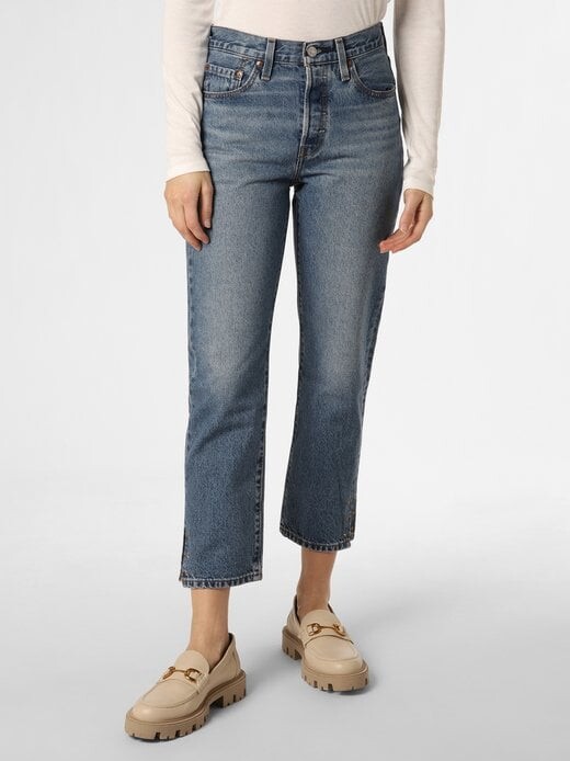 

Джинсы 501® оригинальные укороченные Levi'S, серый