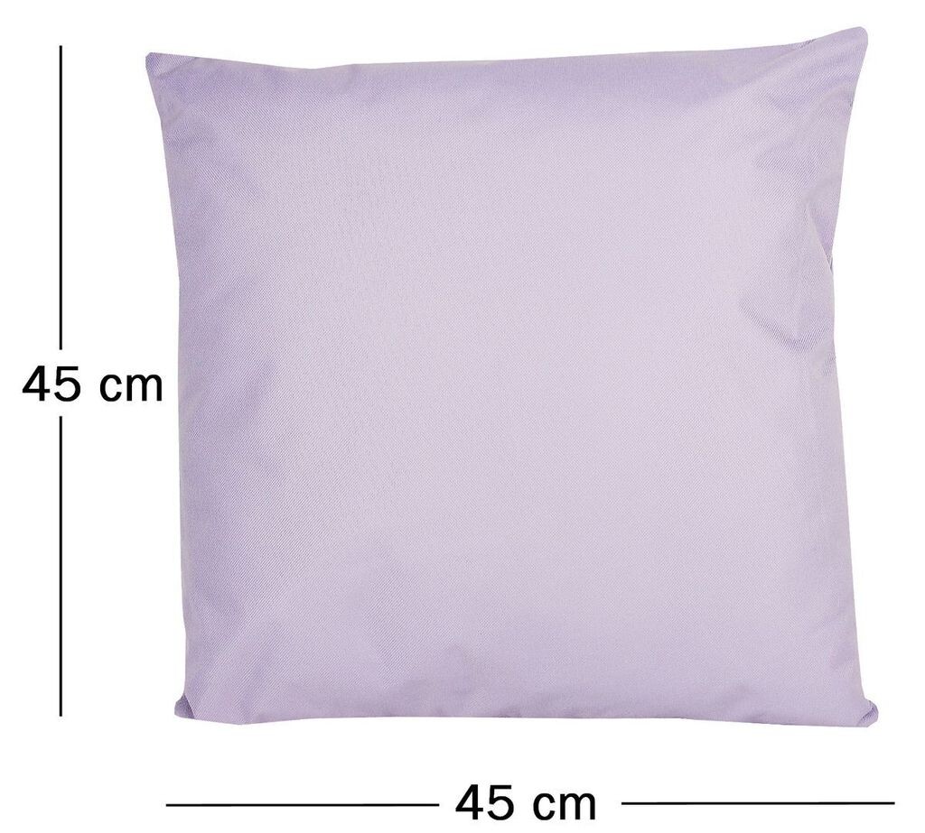 

JACK 45x45см подушка для отдыха на открытом воздухе, декоративная подушка с наполнителем, водоотталкивающая подушка сиденья, садовый стул, эффект лотоса, цвет: сиреневый, фиолетовый