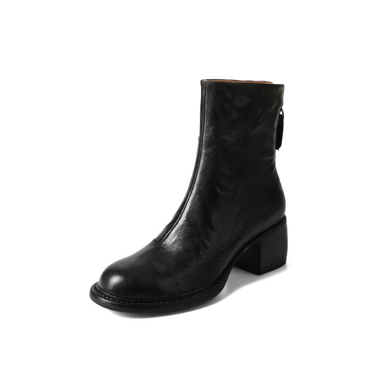 

Ботильоны женские Su Yanjiao, цвет Black Fleece-lined
