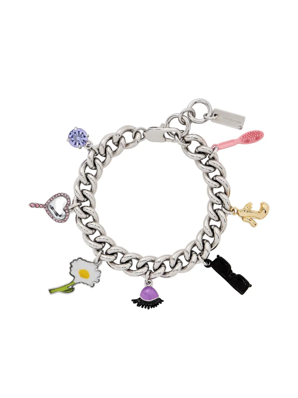

Браслет с подвесками Dollhouse MARC JACOBS, серебряный