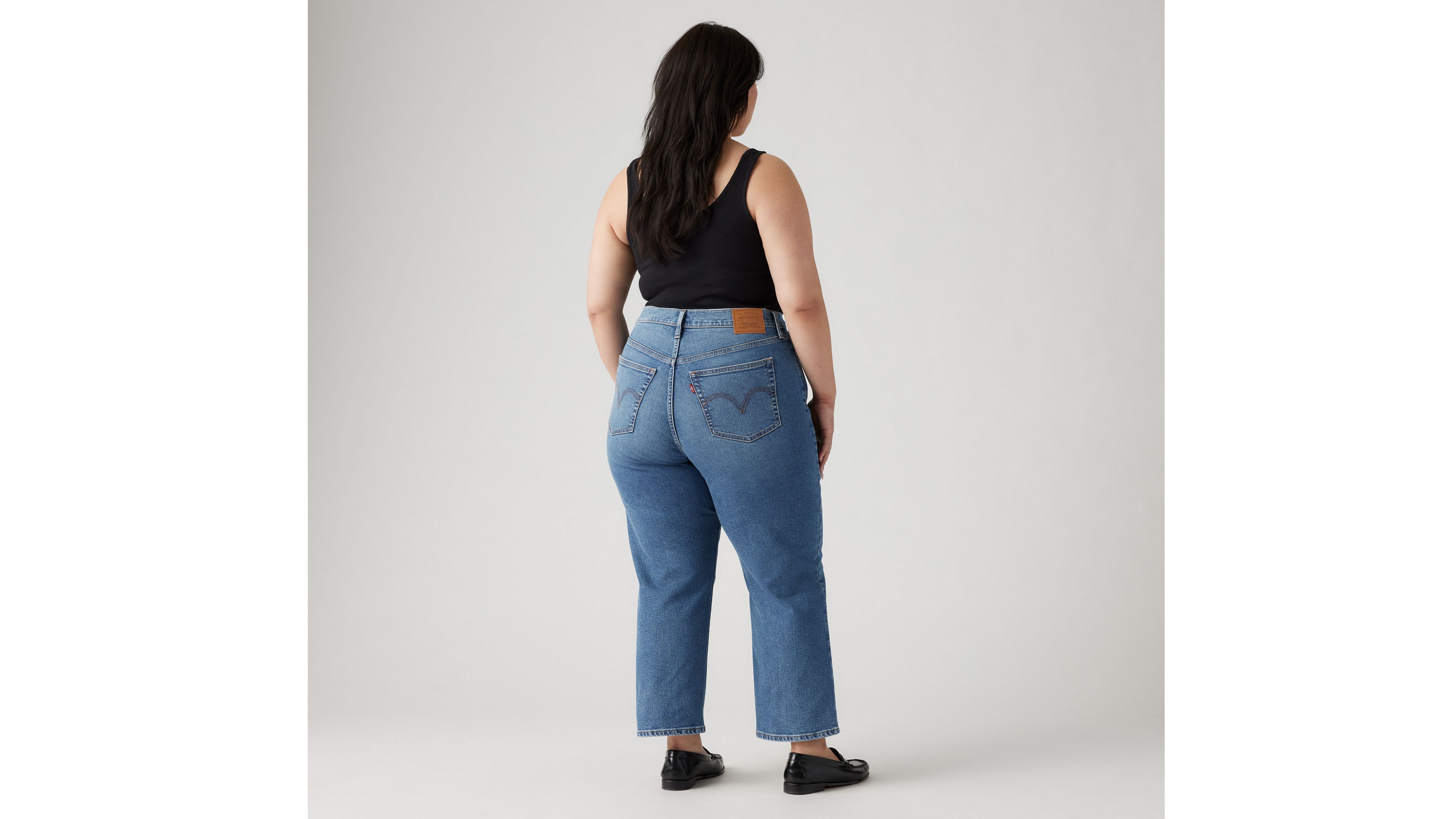 

Женские джинсы Wedgie Straight Fit (большие размеры) Levi's, Unstoppable Wear - Dark Wash